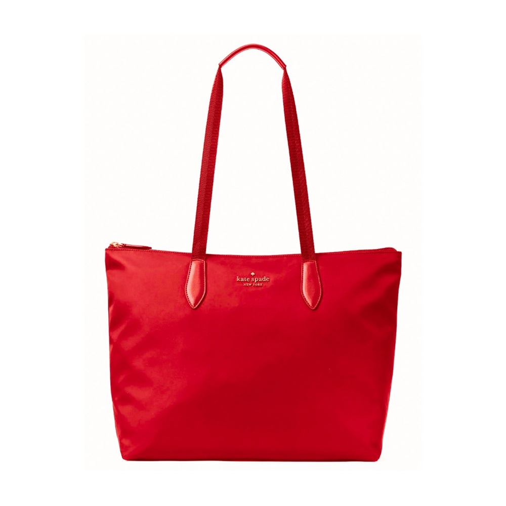 NWOT Kate Spade Mel Packable Tote in Red